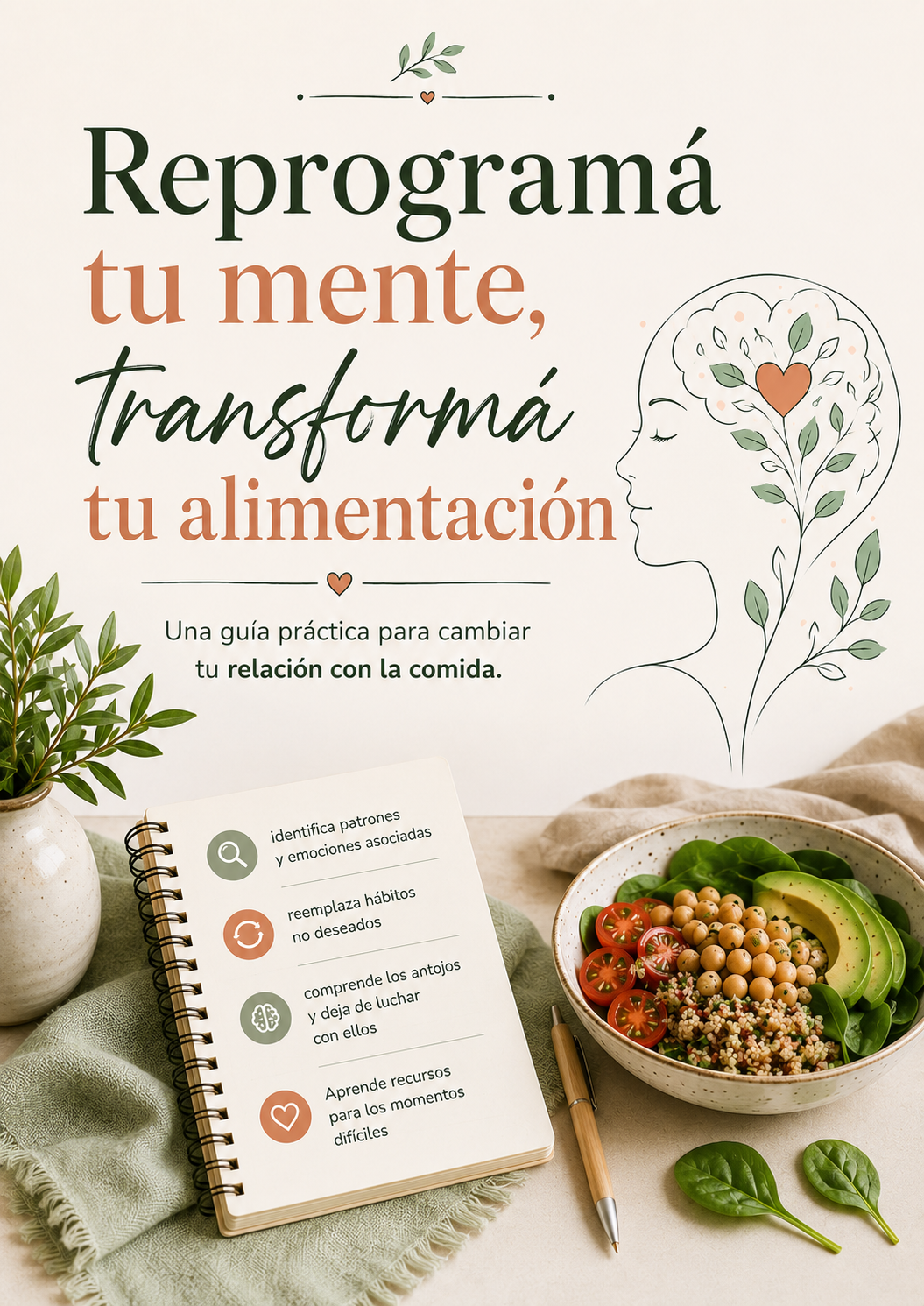 Reprograma tu mente, transforma tu alimentación